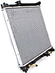 Radiator, 1.6L Engine, Aluminum Core, Plastic Tank