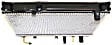 Radiator, 1.6L Engine, Aluminum Core, Plastic Tank