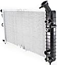 Radiator, 3.1L/3.4L/3.8L Engines, Standard Duty Cooling, Aluminum Core, Plastic Tank