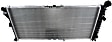 Radiator, 3.1L/3.4L/3.8L Engines, Standard Duty Cooling, Aluminum Core, Plastic Tank