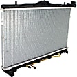 Radiator, 1.8L/2.0L Engines, Automatic Transmission, Aluminum Core, Plastic Tank