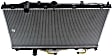 Radiator, 1.5L/1.8L Engines, Automatic or Manual Transmission, Aluminum Core, Plastic Tank