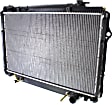 Radiator, 4.5L Engine, Aluminum Core, Plastic Tank