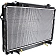 Radiator, 4.5L Engine, Aluminum Core, Plastic Tank