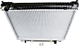 Radiator, 4.2L/4.6L Engines, Aluminum Core, Plastic Tank