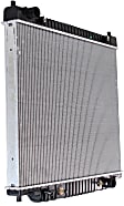 2003-2014 Ford E-250 - Radiator, 8/10 Cyl., 5.4L/6.8L/7.3L Engines, Aluminum Core, Plastic Tank