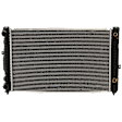 Radiator, 1.8L/2.0L/2.7L/2.8L Engines, Aluminum Core, Plastic Tank