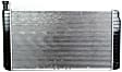 Radiator, 4.3L/5.0L/5.7L Engines, 1 in. Core Size, Aluminum Core, Plastic Tank