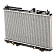 Radiator, 2.0L Engine, Automatic Transmission, Aluminum Core, Plastic Tank