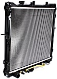 Radiator, 2.0L Engine, Automatic or Manual Transmission, Aluminum Core, Plastic Tank