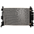 Radiator, 2.0L/2.1L/2.3L/2.5L Engines, Plastic Tank, with Engine Oil Cooler, Automatic or Manual Transmission