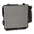 Radiator, 2.4L/2.5L/4.0L/4.2L Engines, Automatic or Manual Transmission, Aluminum Core, Plastic Tank