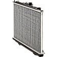 Radiator, 3.0L/3.2L Engines, Aluminum Core, Plastic Tank