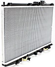 Radiator, 2.3L Engine, Replaces Denso Type