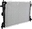 Radiator, 4.6L Engine, Aluminum Core, Plastic Tank