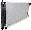 Radiator, 4.2L/4.6L Engines, Heavy Duty Cooling, Aluminum Core, Plastic Tank