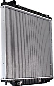 Radiator, 5.4L Engine, 1 in. Core Size, Aluminum Core, Plastic Tank