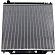 Radiator, 6.8L/7.3L Engines, 2.25 in. Core Size, Aluminum Core, Plastic Tank
