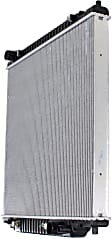 Radiator, 6.8L/7.3L Engines, 2.25 in. Core Size, Aluminum Core, Plastic Tank