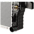 1998-2001 Mazda B2500 - Radiator, 2.5L Engine, Automatic Transmission, Aluminum Core, Plastic Tank