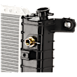 1998-2001 Mazda B2500 - Radiator, 2.5L Engine, Automatic Transmission, Aluminum Core, Plastic Tank