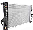 Radiator, 1.9L Engine, Aluminum Core, Plastic Tank