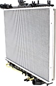 Radiator, 3.2L Engine, Automatic Transmission, Aluminum Core, Plastic Tank