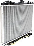 Radiator, 3.2L Engine, Automatic Transmission, Aluminum Core, Plastic Tank