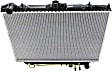 Radiator, 3.2L Engine, Automatic Transmission, Aluminum Core, Plastic Tank