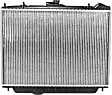 Radiator, 3.2L Engine, Automatic Transmission, Aluminum Core, Plastic Tank