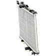 Radiator, 1.8L Engine, Automatic or Manual Transmission, Aluminum Core, Plastic Tank