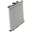 Radiator, 1.8L Engine, Automatic or Manual Transmission, Aluminum Core, Plastic Tank