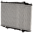 Radiator, 4 Cylinder, 2.4L Engine, Aluminum Core, Plastic Tank