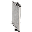 Radiator, 4 Cylinder, 2.4L Engine, Aluminum Core, Plastic Tank