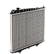 Radiator, 4 Cylinder, 2.4L Engine, Aluminum Core, Plastic Tank