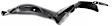 Front, Driver Side, Front Section Fender Liner, GT Model