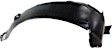 Front, Passenger Side Fender Liner