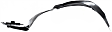 Front, Driver Side Fender Liner
