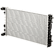 Radiator, 1.8L/1.9L/2.0L Engines, Aluminum Core, Plastic Tank