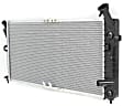 Radiator, 3.1L/3.4L/3.8L Engines, Heavy Duty Cooling, 1 in. Core Thickness, Aluminum Core, Plastic Tank