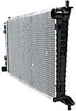 Radiator, 4.2L/4.6L/5.4L Engines, Plastic Tank, Standard Duty Cooling