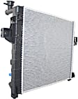 Radiator, 4.7L Engine, Aluminum Core, Plastic Tank