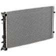 Radiator, 1.8L/1.9L/2.0L/2.5L/2.8L/3.2L Engines, Aluminum Core, Plastic Tank