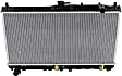 1999-2005 Mazda Miata - Radiator, 1.8L Engine, Automatic or Manual Transmission, Standard Duty Cooling, Aluminum Core, Plastic Tank
