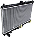 1999-2005 Mazda Miata - Radiator, 1.8L Engine, Automatic or Manual Transmission, Standard Duty Cooling, Aluminum Core, Plastic Tank