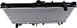 1999-2005 Mazda Miata - Radiator, 1.8L Engine, Automatic or Manual Transmission, Standard Duty Cooling, Aluminum Core, Plastic Tank