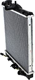 1993-1997 Honda Civic del Sol - Radiator, 1.5L/1.6L Engines, Heavy Duty Cooling, 1 in. Thick Core, Aluminum Core, Plastic Tank