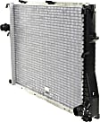 1999-2000 BMW 528i - Radiator, 2.5L/2.8L/3.0L/4.4L Engines, Manual Transmission, Aluminum Core, Plastic Tank