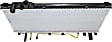 Radiator, 2.0L Engine, Aluminum Core, Plastic Tank