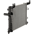 2002 Dodge Durango SLT - Radiator, 8 Cyl 5.9L